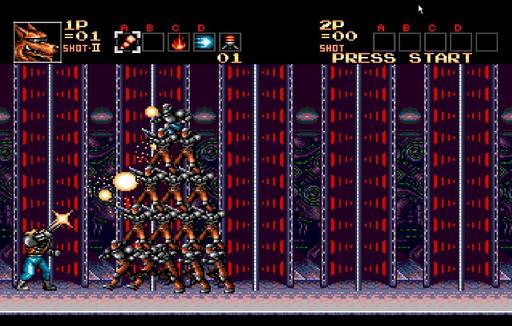Обо всем - Contra Hard Corps. Сюжетная линия в случае освобождения научного центра и схватки с профессором. 
